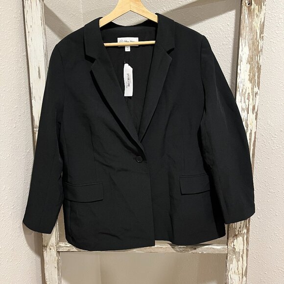 NWT Black Button Blazer The Drop XXL - Picture 1 of 3